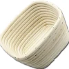 Clearance Overig Rijsmandje Riet Vierkant 21x21cm (650 tot 800 gram deeg)