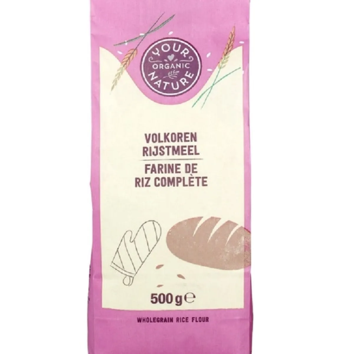 Sale Your Organic Nature Rijstmeel Volkoren Biologisch 500g
