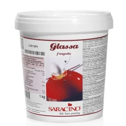Sale Saracino Mirror Glaze Aardbei 1kg