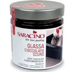 Online Saracino Mirror Glaze Pure Chocolade 350g
