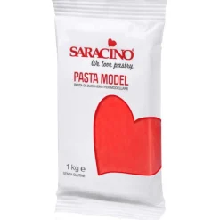 Outlet Saracino Modelling Paste Rood 1kg