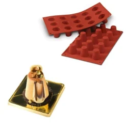 Outlet Silikomart Siliconen Bakvorm Baba Klein Ø35h38mm (15)