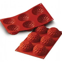 Online Silikomart Siliconen Bakvorm Dahlia Ø78x40mm (6)