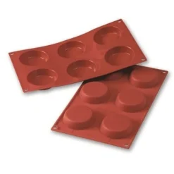 Clearance Martellato Siliconen Bakvorm Flan Ø70h17mm (6)