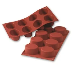 Clearance Siliconen Bakvorm Ovaal 75x55x35mm (8)