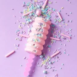Happy Sprinkles Siliconen IJsjesmal/Cakesicle Twister