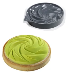 Hot Dinara Kasko Siliconen Vorm Tart Arabesque Ø14x2,5cm