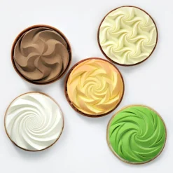 Hot Dinara Kasko Siliconen Vorm Tart Kit/5 Ø14x2,5cm