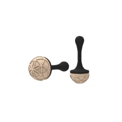 Best Silikomart Bonbonvorm Rond (24) + Choco Stamps (4) Ø3,1cm