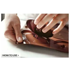 Silikomart Chocolade Vormset Ei Ø305x15(h)mm**