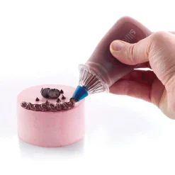 Outlet Silikomart Decoratiepen met 4 spuitmondjes