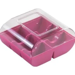 Clearance Silikomart Doosje voor 6 Macarons Fuchsia