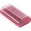 Online Silikomart Doosje voor 12 Macarons Fuchsia
