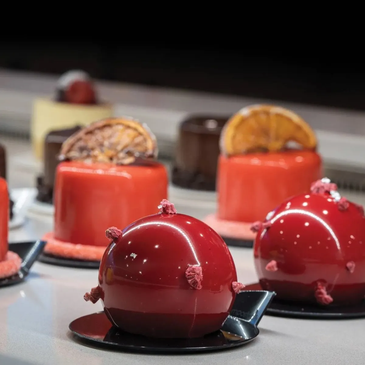 Online Silikomart Gebakschoteltje Rond Zwart Ø8,6cm 100st.