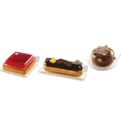 Best Silikomart Gebakstray (Eclair) Wit 140x40mm 100st.