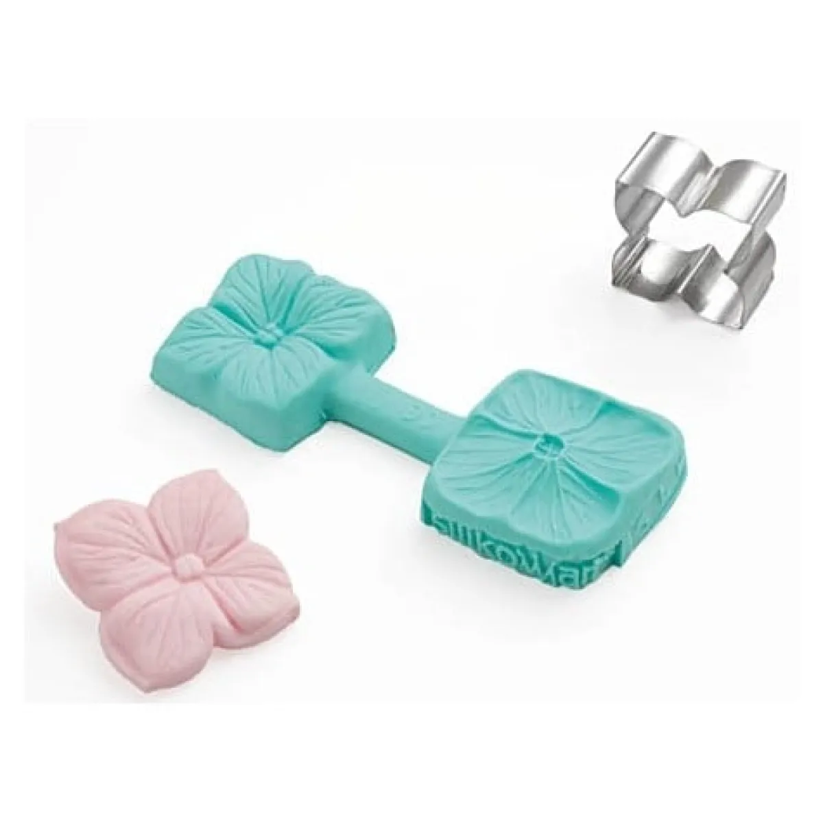 Clearance Silikomart Mold en Steker Bloem #4 - Ø27mm (Veiner)