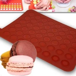 Sale Silikomart Siliconen Bakmat Macarons 30x40cm / 48 macarons