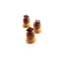 Silikomart Siliconen Bakvorm Bol (15x) Ø3,2x2,8cm