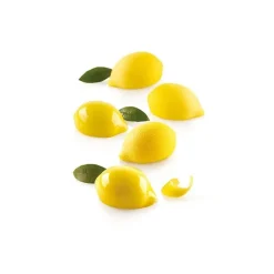 Outlet Silikomart Siliconen Bakvorm Limoen (15x) 5,5cm +cutter