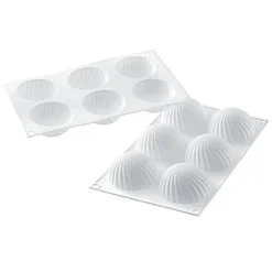 Best Silikomart Siliconen Bakvorm Parfum (6x) Ø7,5x3,75cm