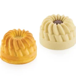 Clearance Silikomart Siliconen Bakvorm Pleincoeur Rond (6) Ø7x4,8cm