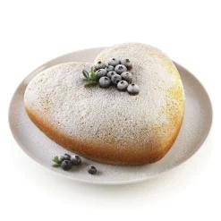 Clearance Silikomart Siliconen Bakvorm Batticuore Hart 20,5x19,8cm