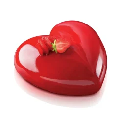 Clearance Silikomart Siliconen Bakvorm Batticuore Hart 20,5x19,8cm