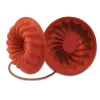 Outlet Silikomart Siliconen Bakvorm Savarin Ø24x6cm + Ring