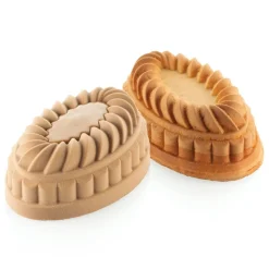 Outlet Silikomart Siliconen Bakvorm Pleincoeur Ovaal 17,6x10,4cm