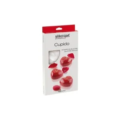 Online Silikomart Siliconen Bakvorm Hart (15x) 4,5cm + cutter