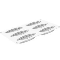 Hot Silikomart Siliconen Kit 3D Cabossa (6) 12x4cm