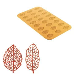 Hot Silikomart Siliconen Mat Foresta (24x) 62-66x30-43x1(h)mm