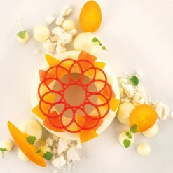 Silikomart Siliconen Mat Corona (18x) Ø6,8x0,2cm