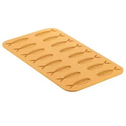 Discount Silikomart Siliconen Mat Vis (18x) 104x35x5(h)mm