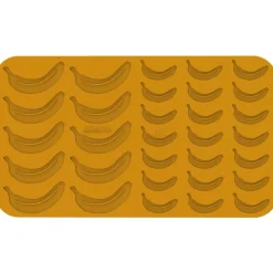 Hot Silikomart Siliconen Mat Banaan (31x) 10,3x5,2cm