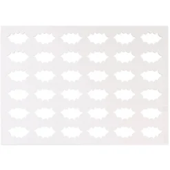 Sale Silikomart Siliconen Sjabloon Hulstblad (36) 4x2,3x0,2cm