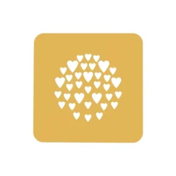 Sale Silikomart Siliconen Stencil Hart Ø10x0,1cm Set/2