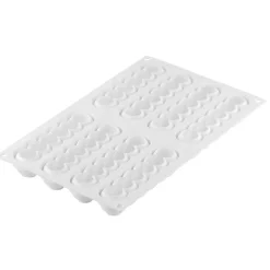 Hot Silikomart Siliconen Vorm Truffel Eclair (8x) 130x31x28(h)mm