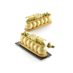 Hot Silikomart Siliconen Vorm Truffel Eclair (8x) 130x31x28(h)mm