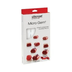 Hot Silikomart Siliconen Vorm Mini Gem (35) 2,3x2,3x1,3cm