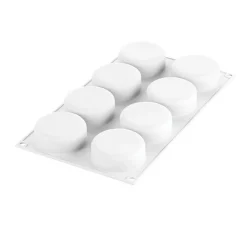 Discount Silikomart Siliconen Vorm Essenziale (8) Ø65x25mm