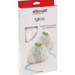 Hot Silikomart Siliconen Vorm Iglo Ø7,6x4,2cm (6)
