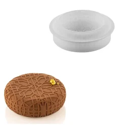 Hot Silikomart Siliconen Vorm Mistery Ø17x5,5cm