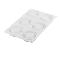 Hot Silikomart Siliconen Vorm Promise (6) Ø85/44x20mm