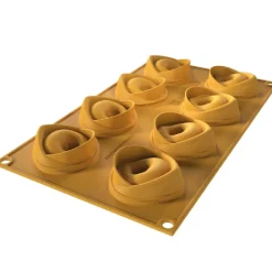 Best Silikomart Siliconen Vorm Tortellino (8x) Ø5,4x2,2cm**