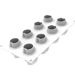 Outlet Silikomart Siliconen Vorm Taki (8) Ø5x7cm**