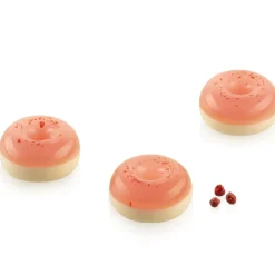 Clearance Silikomart Siliconen Vorm Donut XS (18) Ø3,4x1,6cm**