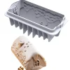 Discount Silikomart Siliconen Vorm Winter Cottage 23x10,5x7,5cm