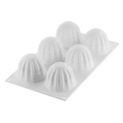 Clearance Silikomart Siliconen Vorm Supernova (6x) Ø64x56(h)mm