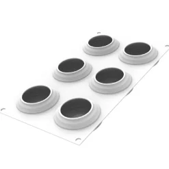 Online Silikomart Siliconen Vorm Sara (6) Ø7,5x3cm